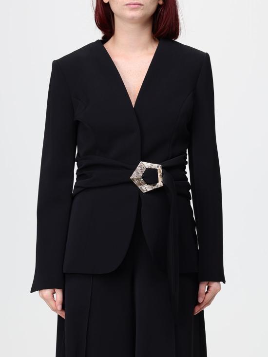 26FW 시모나 코르셀리니 수트 자켓 A26CPGI00401 V0003 Black