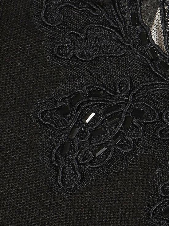 26FW 에르마노 설비노 블라우스 D495K304APCTATL 95708 Black - ERMANNO SCERVINO