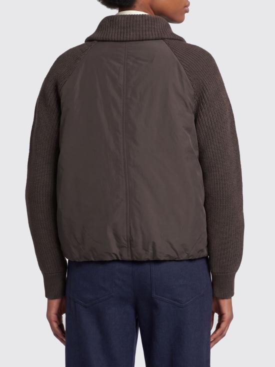 26FW 브루넬로 쿠치넬리 숏패딩 MH5257294P C036 Plum - BRUNELLO CUCINELLI