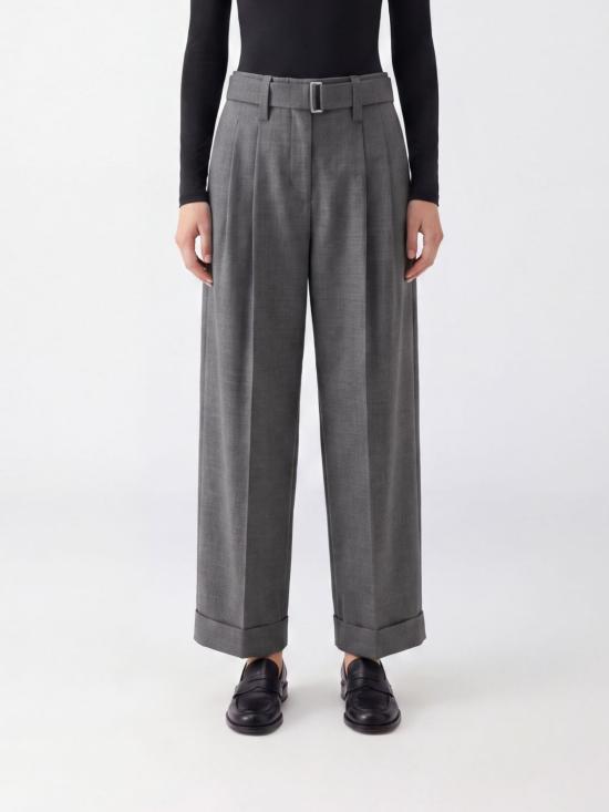 26FW 브루넬로 쿠치넬리 스트레이트 팬츠 MPW07P8995 C010 Grey