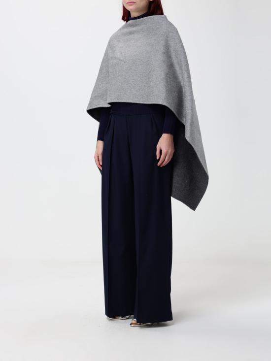 26FW 알베르타 페레티 케이프 33026657 2509 Grey - ALBERTA FERRETTI