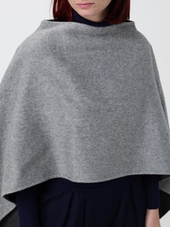 26FW 알베르타 페레티 케이프 33026657 2509 Grey - ALBERTA FERRETTI