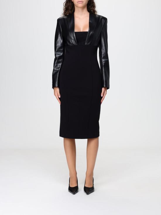 26FW 시모나 코르셀리니 롱 원피스 A26CPAB00401 V0003 Black