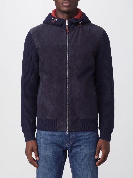 26FW 브루넬로 쿠치넬리 자켓 MPCLF2053 CWK69 Navy
