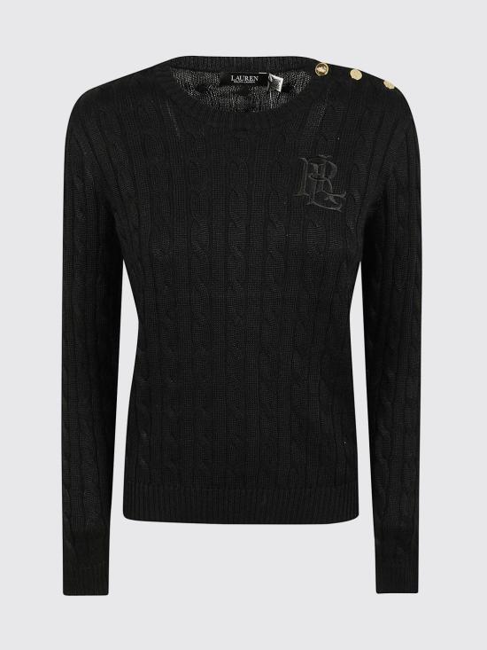 26FW 랄프 로렌 스웨터 200P14039 001 Black - RALPH LAUREN