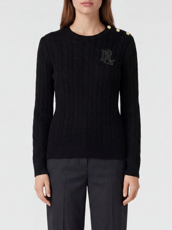26FW 랄프 로렌 스웨터 200P14039 001 Black