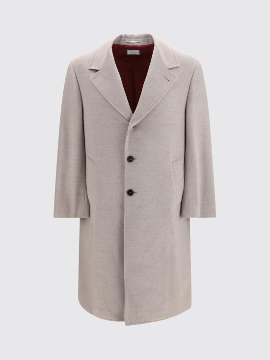 26FW 브루넬로 쿠치넬리 코트 MV4679155 CEE46 Ruby - BRUNELLO CUCINELLI