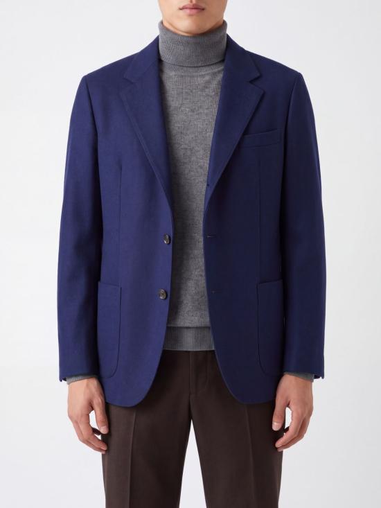 26FW 브루넬로 쿠치넬리 자켓 ML8968J02 C8272 Cobalt