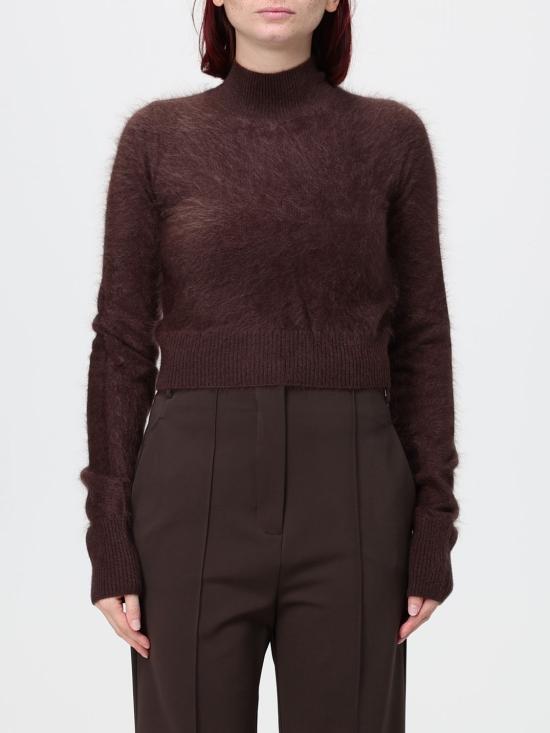 26FW 스포트막스 스웨터 2622366022600 004 Brown