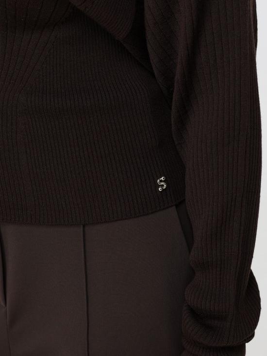 26FW 스포트막스 터틀넥 2622366162600 005 Brown - SPORTMAX