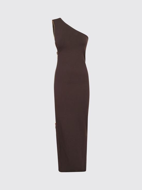 26FW 엘리자베타프랜치 롱 원피스 AM07B66E2 EV9 Brown - ELISABETTA FRANCHI