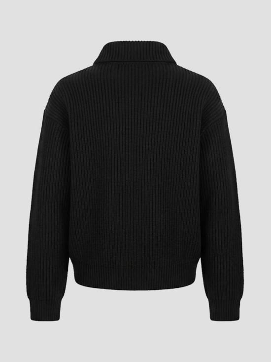26FW 드리스 반 노튼 가디건 2620212214707 900 Black - DRIES VAN NOTEN