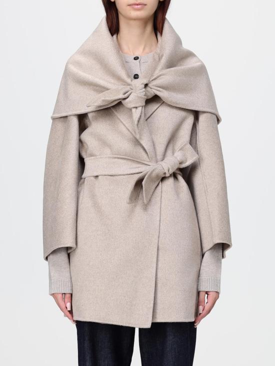 26FW 막스마라 데토 캐시미어 숄 코트 2621036011600 032 Ivory