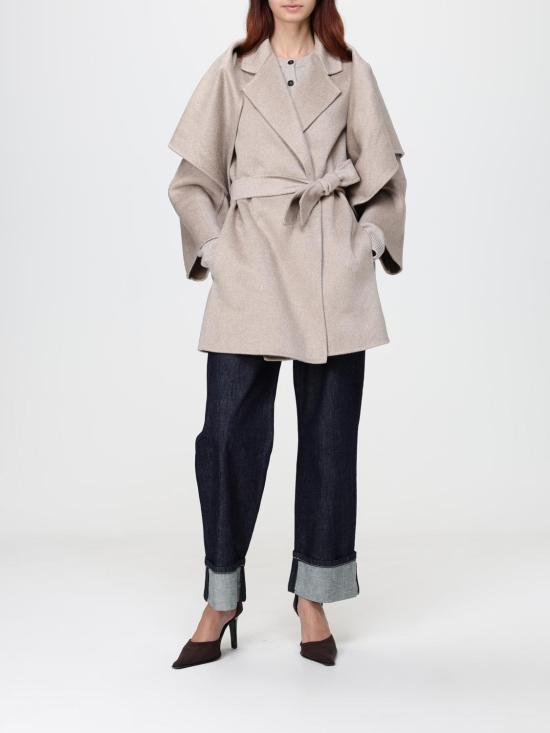 26FW 막스마라 데토 캐시미어 숄 코트 2621036011600 032 Ivory - MAX MARA