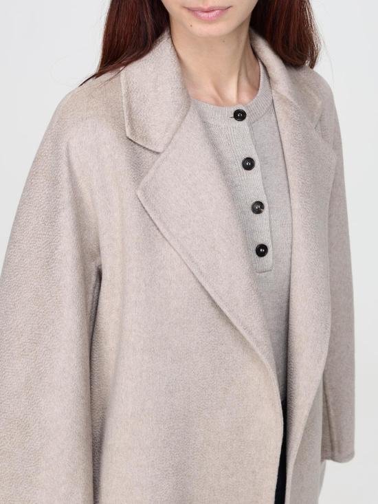 26FW 막스마라 데토 캐시미어 숄 코트 2621036011600 032 Ivory - MAX MARA