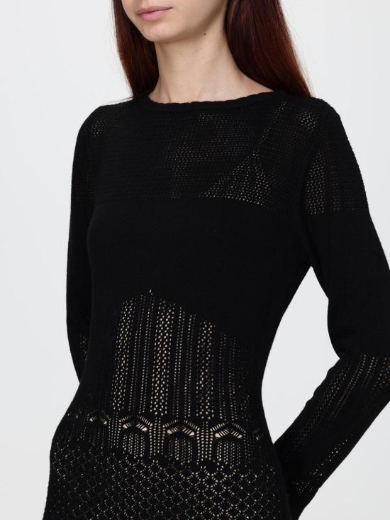 26FW 트윈셋 롱 원피스 262TP3070 00006 Black - TWINSET