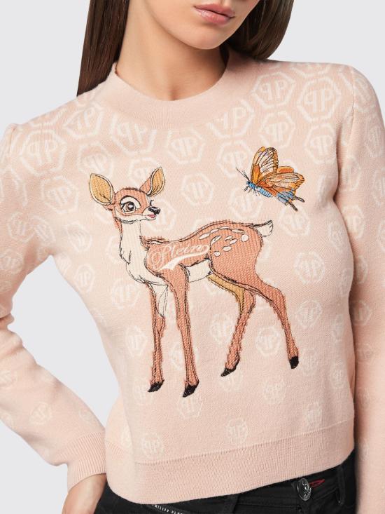 26SS 필립 플레인 스웨터 AAECWKO0655PTE003N 06 Beige - PHILIPP PLEIN