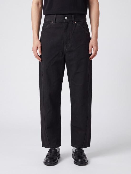 26FW 르메르 트위스티드 워크웨어 팬츠 PA1102LD1055 BK999 Black
