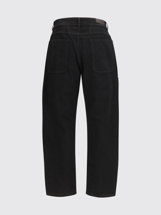 26FW 르메르 트위스티드 워크웨어 팬츠 PA1102LD1055 BK999 Black - LEMAIRE