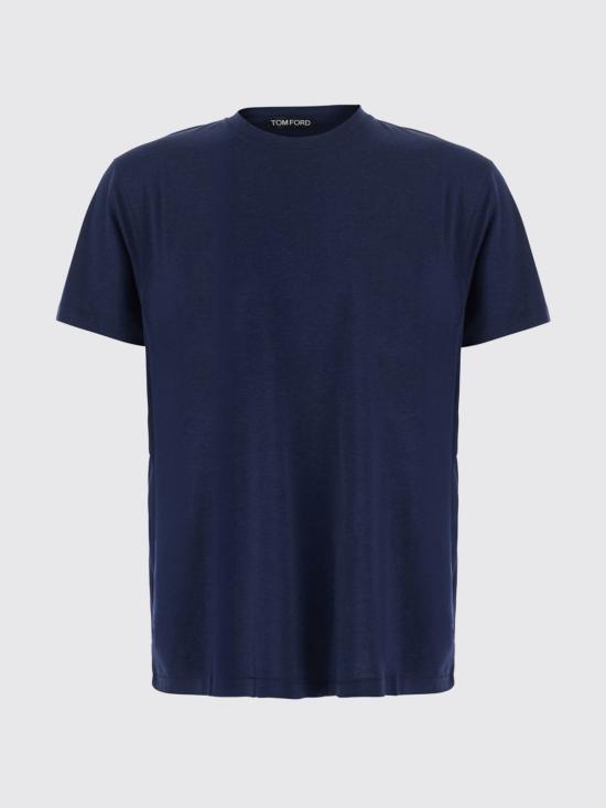 26FW 톰포드 반팔 티셔츠 JCS004JMT012 UDB Navy - TOMFORD