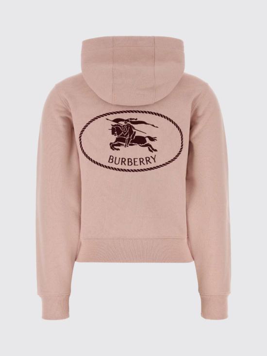 26FW 버버리 후드 티셔츠 8131899 Pink - BURBERRY