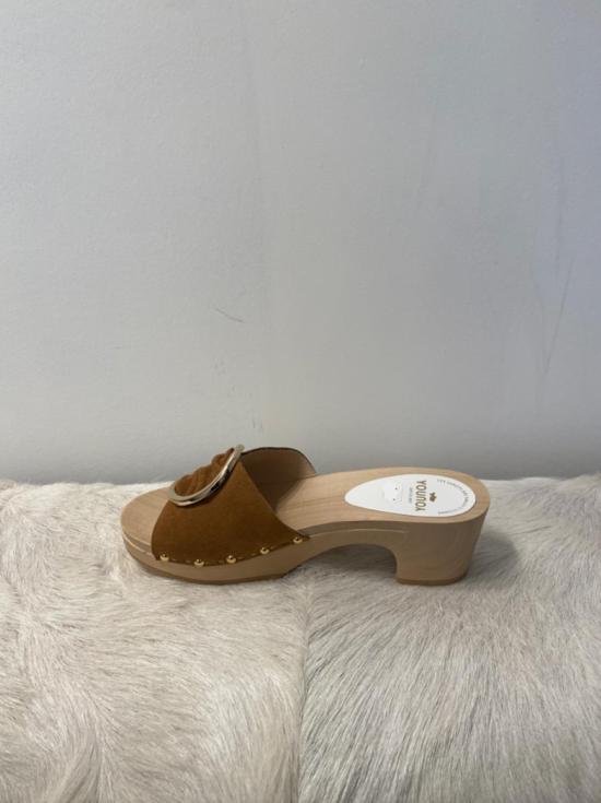  Sabot YouYou 뮬/슬리퍼 사보트 유 유 이콘 스웨이드 클로그 비스킷 - OTHER BRANDS