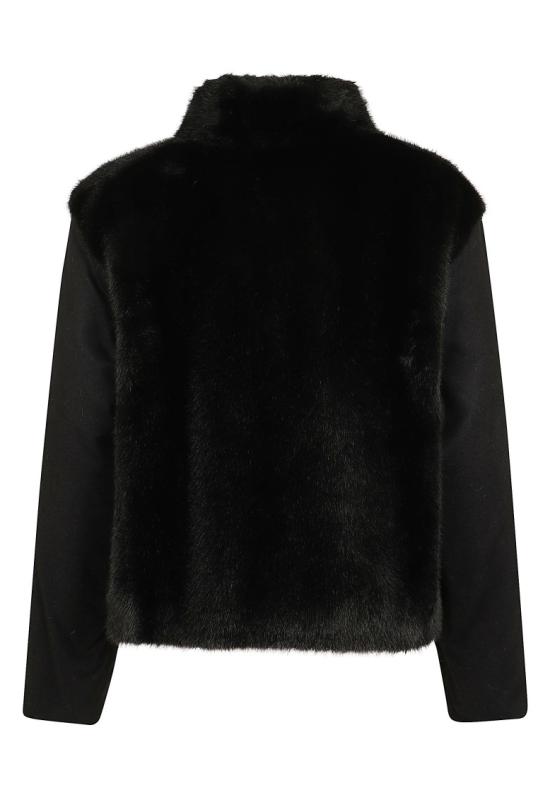 26FW 에르노 비버 이펙트 포 퍼 캐시미어 실크 리조트 재킷 비버 이펙트 포 퍼 캐시미어 실크 리조트 재킷 GI00054DR 12896 Black - HERNO