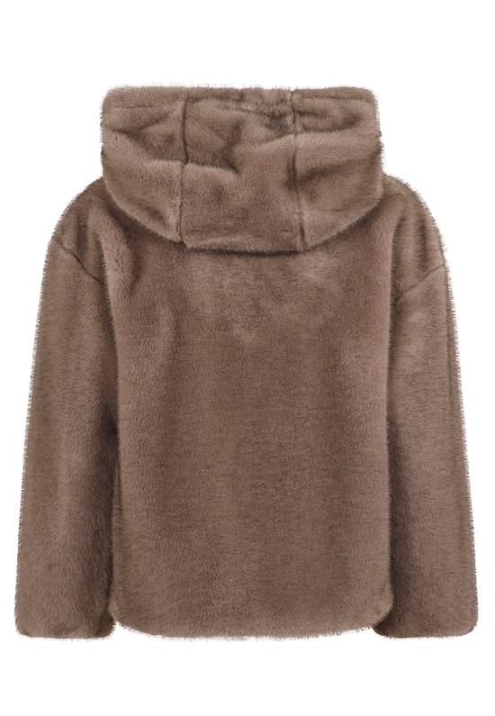 26FW 에르노 멜란지 얼터너티브 밍크 퍼 보머 자켓 GI000318D 12739 Brown - HERNO