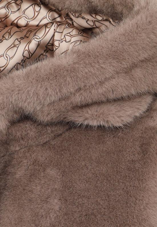 26FW 에르노 멜란지 얼터너티브 밍크 퍼 보머 자켓 GI000318D 12739 Brown - HERNO
