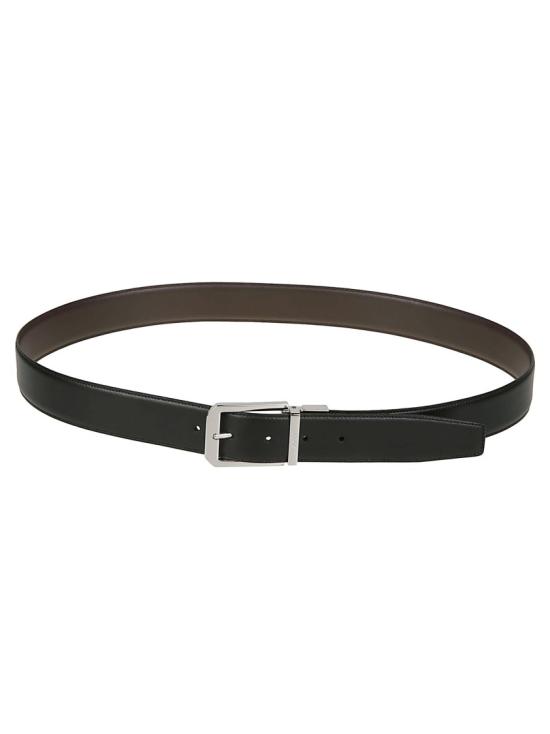  에르메네질도제냐 벨트 LHVIC B011PZ Black - ERMENEGILDO ZEGNA
