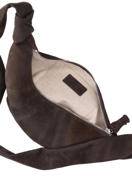 26FW 르메르 스몰 크루아상 알파카 누벅 백 BG0234 LL0189BR007 Brown - LEMAIRE