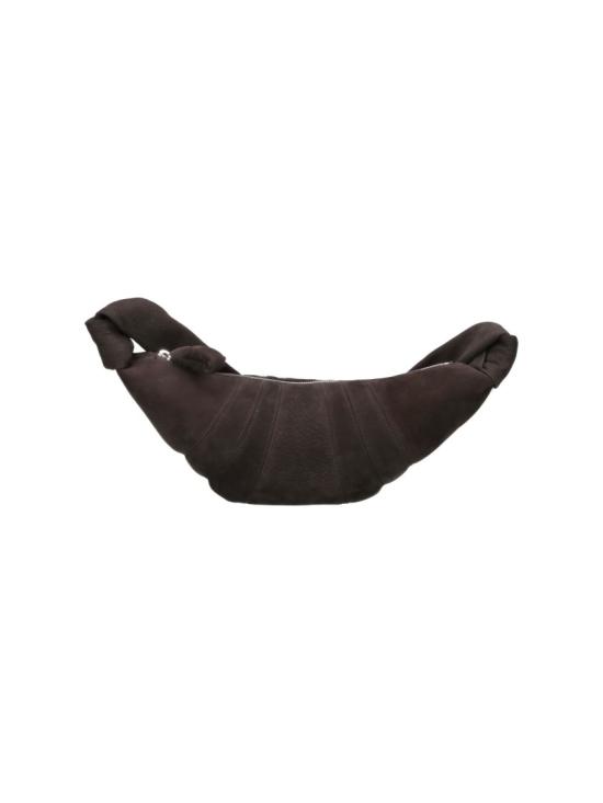 26FW 르메르 스몰 크루아상 알파카 누벅 백 BG0234 LL0189BR007 Brown