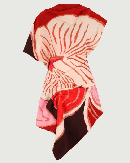  아클레어 숏 원피스 아클러 린든 미니 드레스 레드