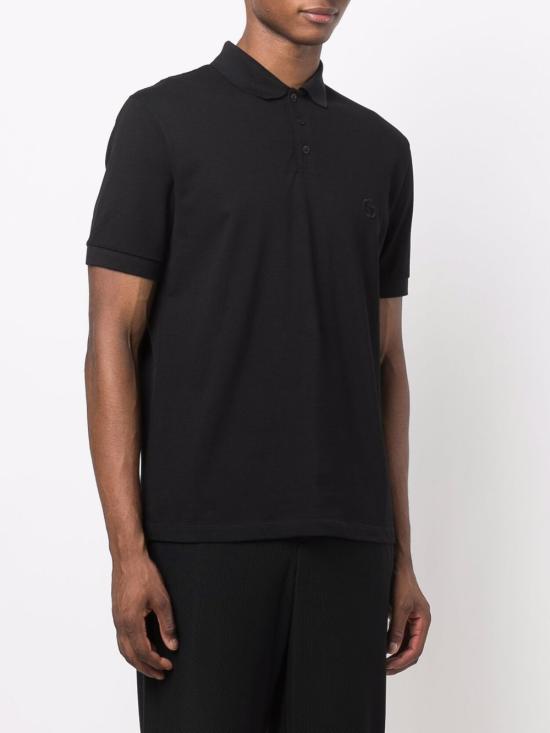 26FW 조르지오 아르마니 폴로 티셔츠 8NSF70 SJCNZUC99 BLACK - GIORGIO ARMANI