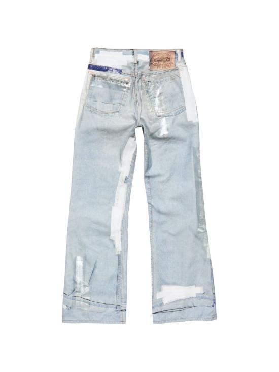 26FW 아크네 스튜디오 트롱프뢰유 테이프 데님 팬츠 BK0783 228 LIGHT BLUE - ACNE STUDIOS