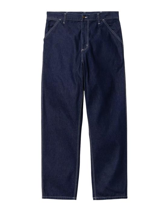 26FW 칼하트 WIP 노르코 데님 심플 팬츠 I022947 012Y BLUE ONE WASH DOM