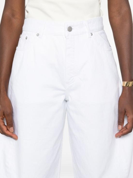 26FW 알라이아 데님 팬츠 AA9P1406D027D 000 WHITE - ALAIA