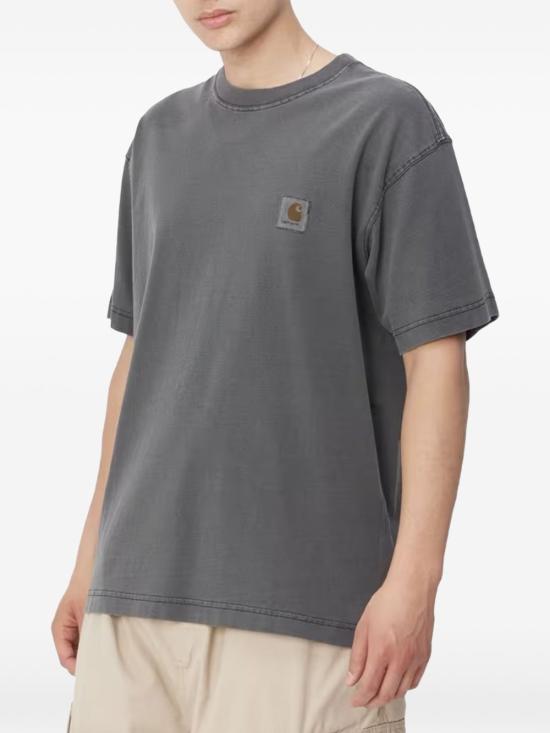 26FW 칼하트 WIP 숏슬리브 넬슨 티셔츠 I029949 2LRGD GREY - CARHARTT WIP