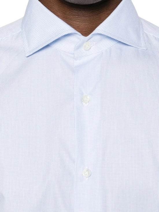 26FW 보리엘로 셔츠 PS1000439 Blue - BORRIELLO