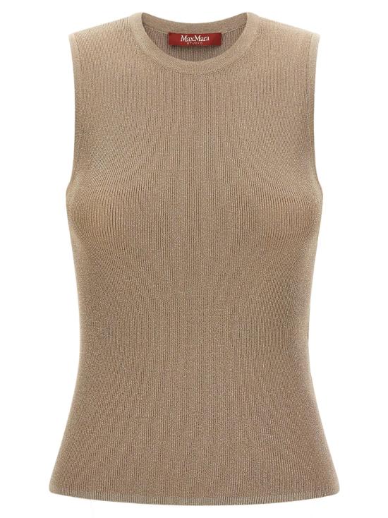 26FW 막스마라 민소매 티셔츠 MA341490BM BEIGE