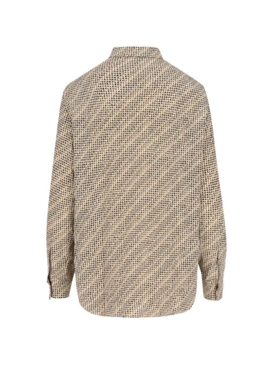 26FW 발렌시아가 모노그램 셔츠 모노그램 셔츠 A002B2TUL729364 Neutrals - BALENCIAGA