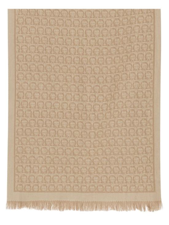 26FW 살바토레 페라가모 머플러/스카프 736640 327955015 Neutrals - SALVATORE FERRAGAMO