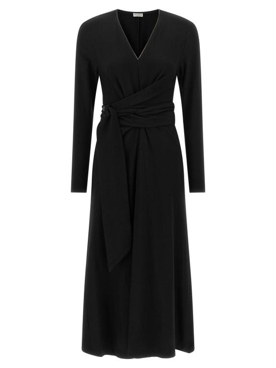 26FW 브루넬로 쿠치넬리 원피스 BR341658BM BLACK
