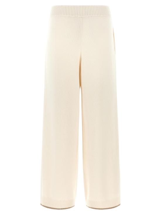 26FW 브루넬로 쿠치넬리 트레이닝/조거 팬츠 BR341504BM WHITE - BRUNELLO CUCINELLI