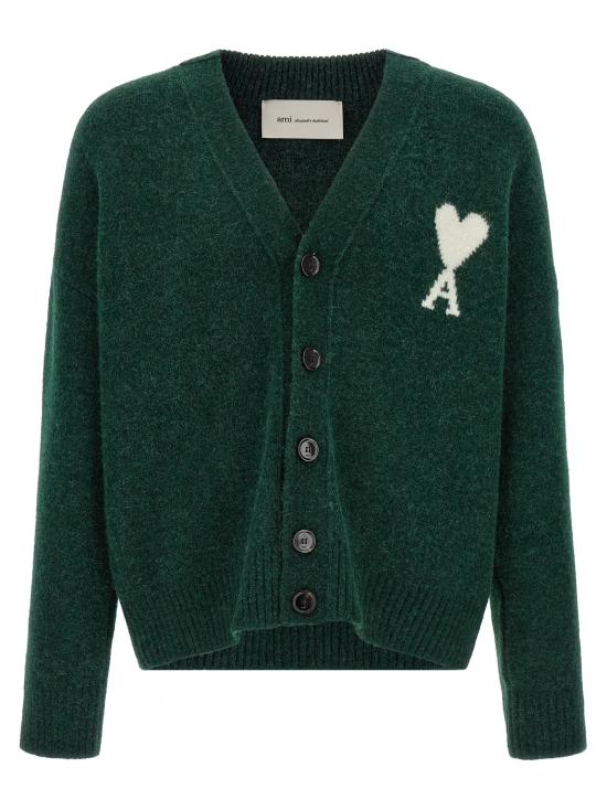26FW 아미 가디건 AM340902BM GREEN