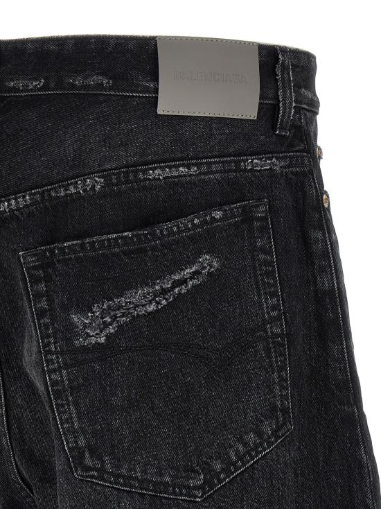 26FW 발렌시아가 데님 팬츠 BA341627BM BLACK - BALENCIAGA