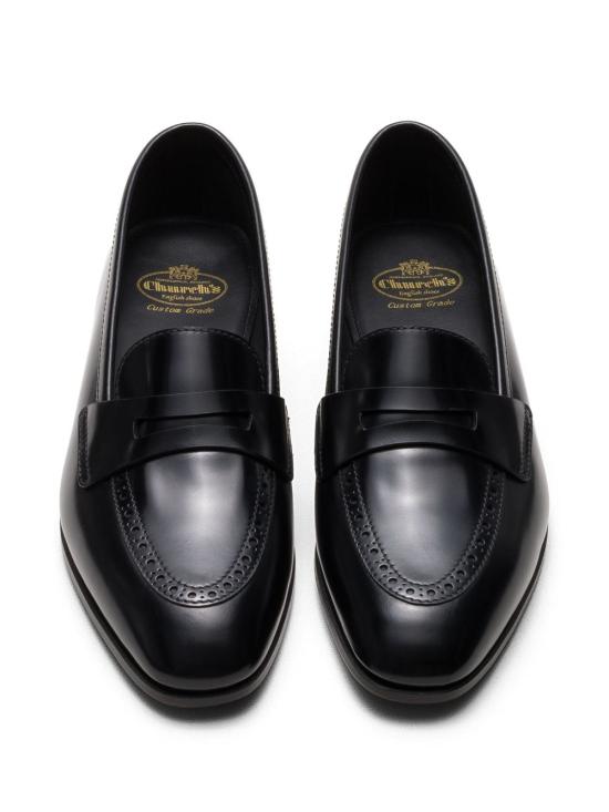 26FW 처치스 로퍼 DD0093 9EMF0AAB BLACK - CHURCHS