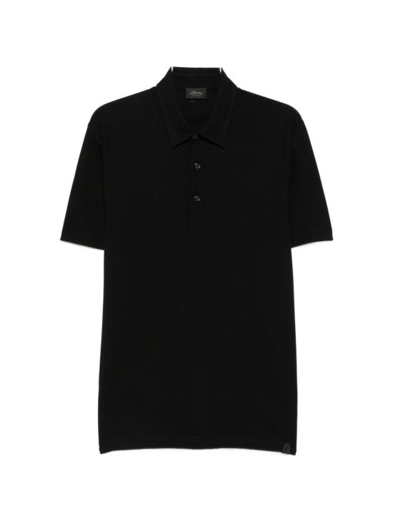 26FW 브리오니 폴로 티셔츠 UJSZ0L PA6271000 BLACK