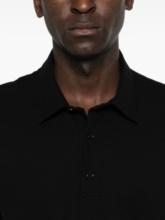 26FW 브리오니 폴로 티셔츠 UJSZ0L PA6271000 BLACK - BRIONI