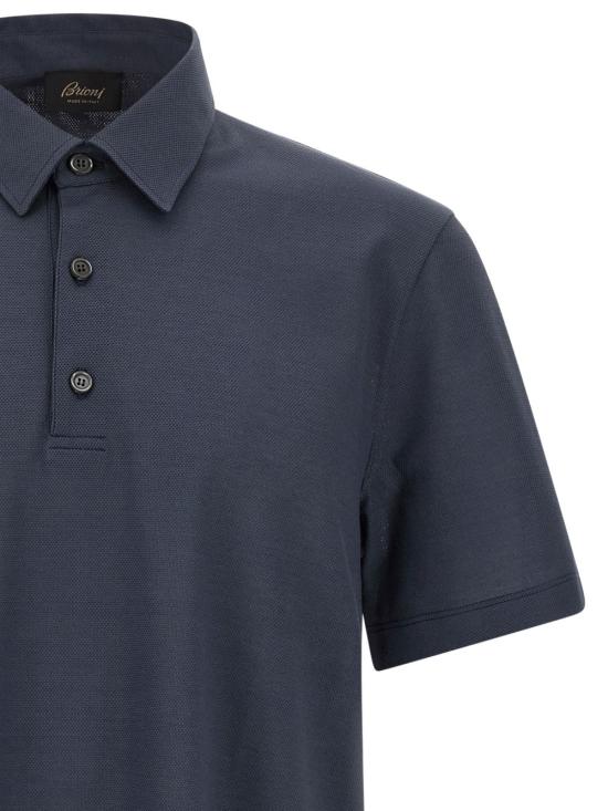 26FW 브리오니 폴로 티셔츠 UJSZ0L PA6274800 ROYAL BLUE - BRIONI